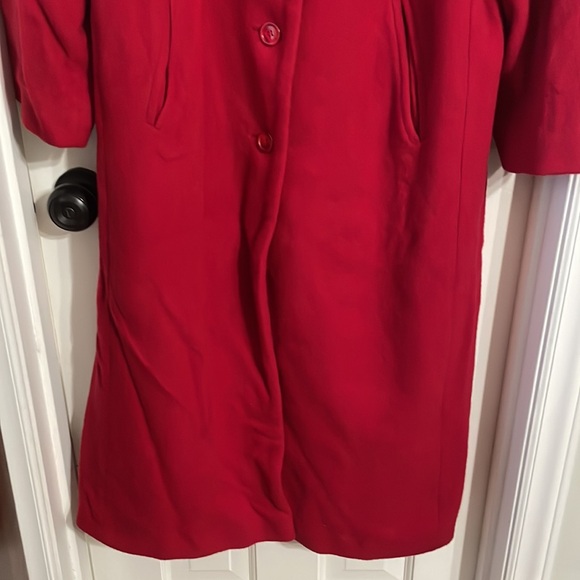 Vintage Red Coat - Stephanie Andrew's - 10P - Picture 5 of 15